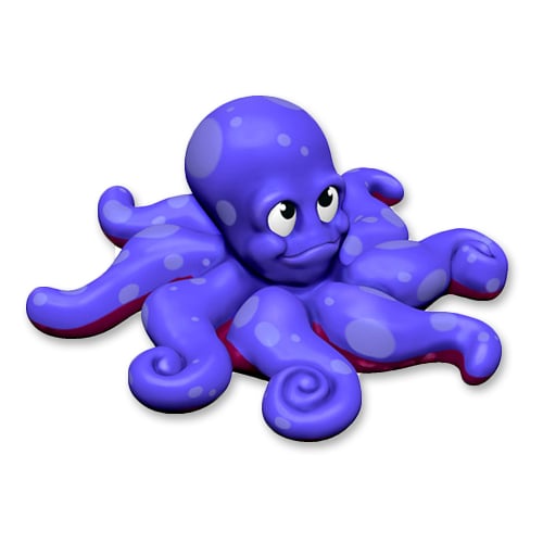 CAD Drawings Soft Play LLC Octopus (PTW25008)
