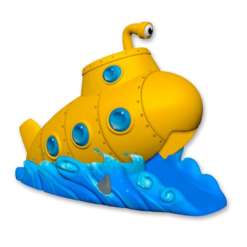CAD Drawings Soft Play LLC Submarine (PTW15009)