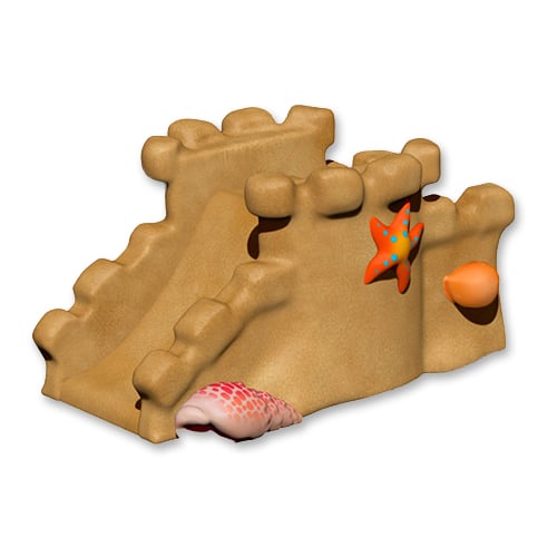 CAD Drawings Soft Play LLC Sand Castle (PTW15008)