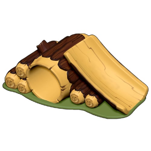 CAD Drawings Soft Play LLC Log Stack Tunnel (TP2412)