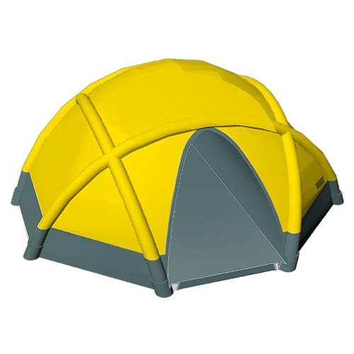 CAD Drawings Soft Play LLC Tent Yellow (TP2418)
