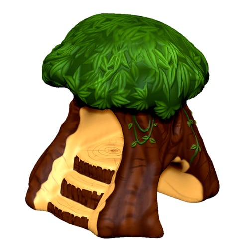 CAD Drawings Soft Play LLC Tree Dome Top (TP2419)