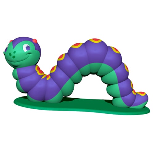 CAD Drawings Soft Play LLC Imaginative Caterpillar (TP2348)