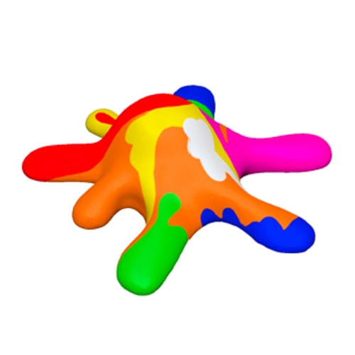 CAD Drawings Soft Play LLC Paint Blob Splatters (TP2266)