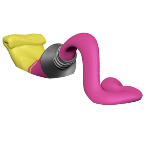 CAD Drawings Soft Play LLC Paint Tube (TP2273)
