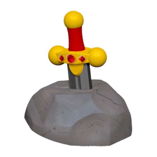 CAD Drawings Soft Play LLC Sword In The Stone (TP2315)