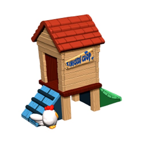 CAD Drawings Soft Play LLC Chicken Coop Tower (TP2321)