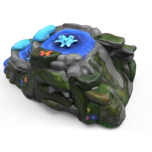 CAD Drawings Soft Play LLC Rock Fountain (TP2359)