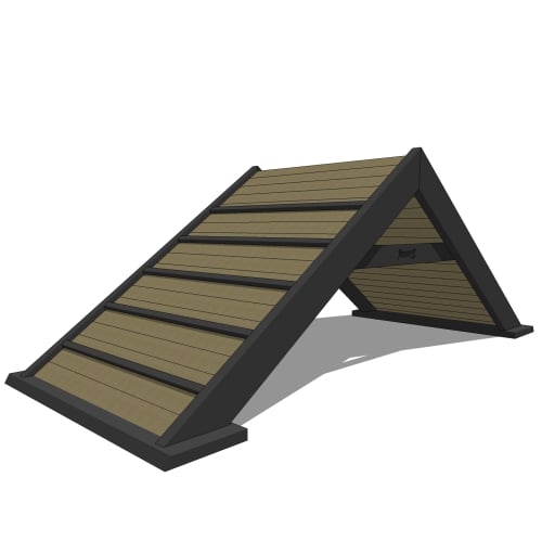 Gyms For Dogs - DL-HC-RPW: Hill Climb 32" H - RPW (LG/XL)