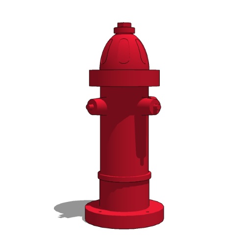 Gyms For Dogs® - DL-FHFS-FG: Decorative Fire Hydrant - Surface Mount (SM) or Free Standing (FS), 35” Tall