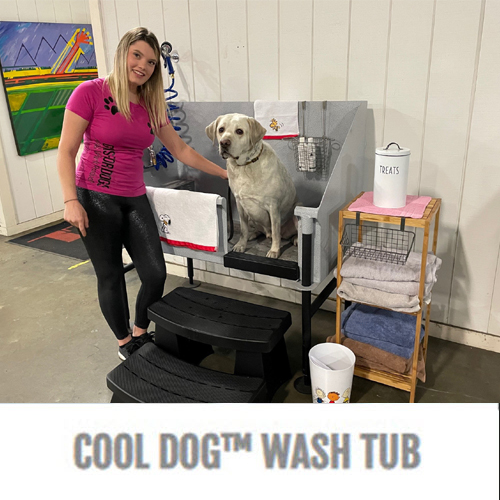 CAD Drawings BIM Models Gyms For Dogs® Cool Dog™ Wash Tub