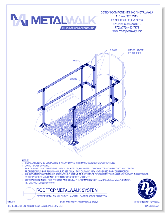 Handrail Ladder Transition