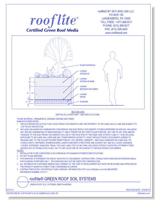 Green Roof Soil Systems: Deep Planters