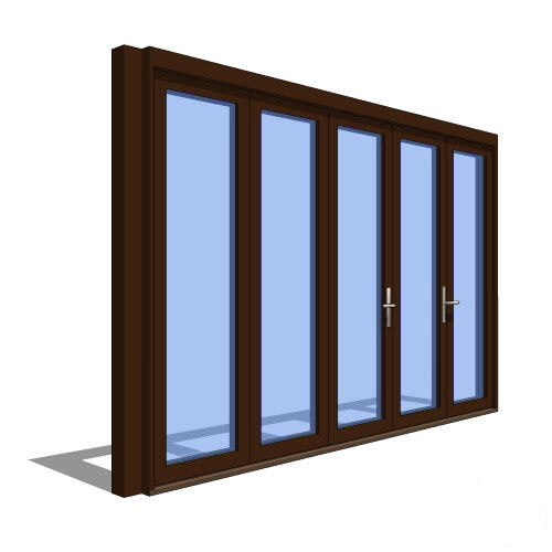 CAD Drawings BIM Models Eclipse Folding Door Systems (A Division of Eclipse Architectural Products Ltd) 405 Series - Folding Sliding Door 