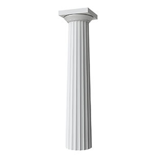 CAD Drawings Royal Corinthian RoyalCast ™ Composite Fiberglass Round Tapered Fluted Greek Doric Columns