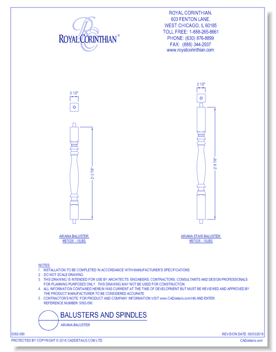 Ariana Baluster