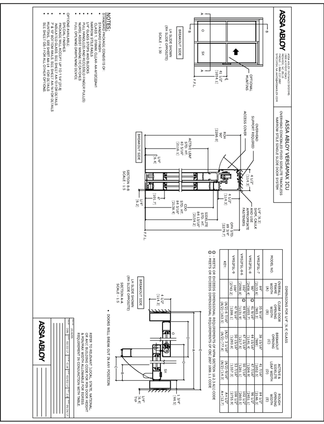 VersaMax OHC FSL Single Slide Narrow