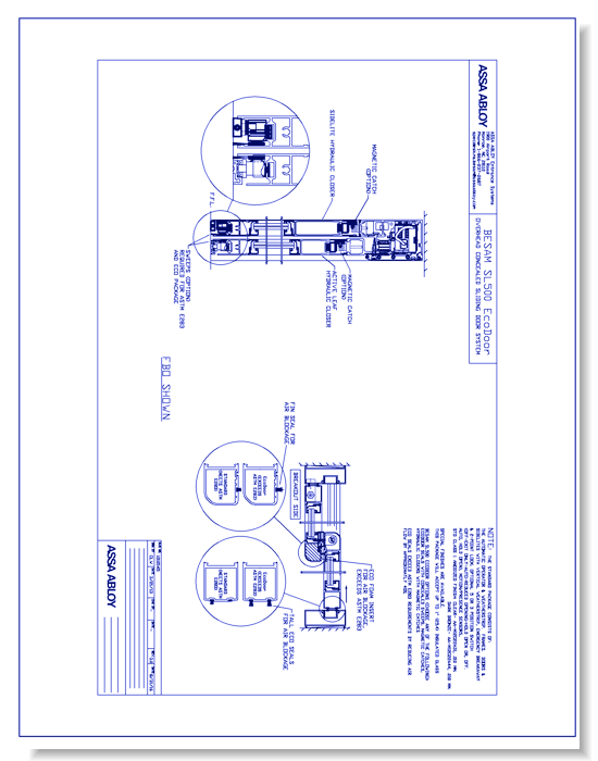 1010545 SL500 EcoDoor Seals Rev 3.0
