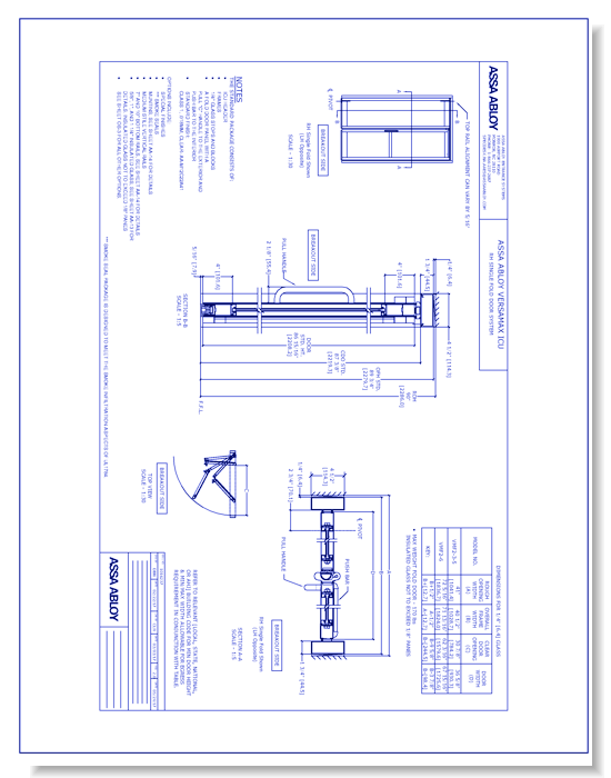 1016237 VersaMax Fold RH Single Narrow