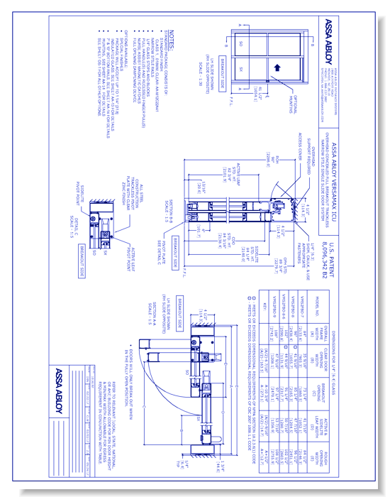 VersaMax OHC FBO Single Slide Narrow