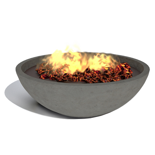 Artisan Fire Bowls: Mezzaluna