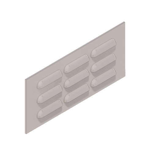 CAD Drawings BIM Models Kindred Outdoors & Surrounds Exterior Cabinets: Vent (For use with Cabinets)