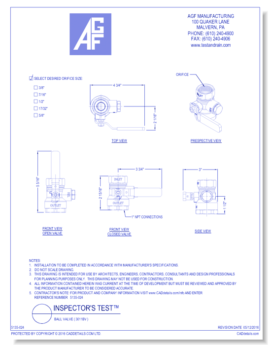 Ball Valve ( 3011BV )