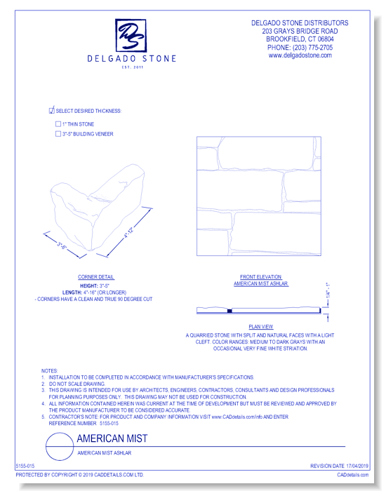 American Mist Ashlar