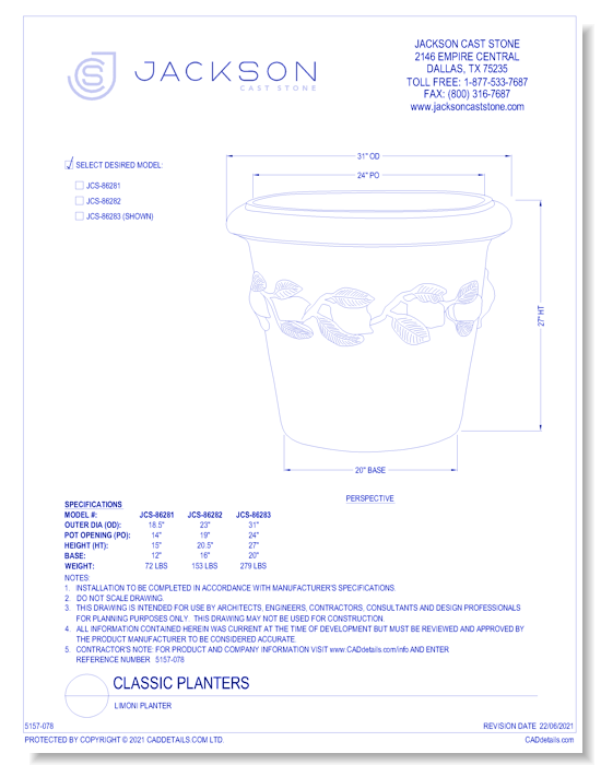 Limoni Planter