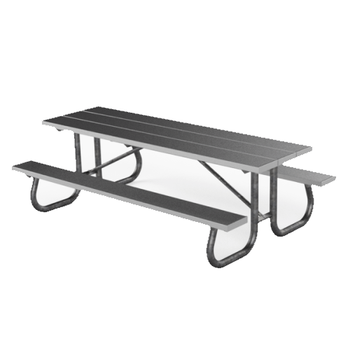 CAD Drawings PW Athletic Aluminum Picnic Table: Model 1131
