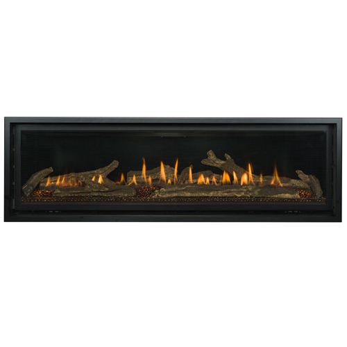 CAD Drawings BIM Models Kozy Heat Fireplaces Gas Fireplace: Slayton 60
