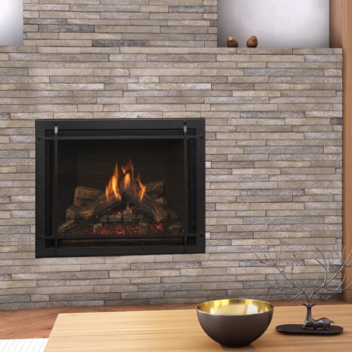 CAD Drawings Kozy Heat Fireplaces Gas Fireplace: Nordik 41DV