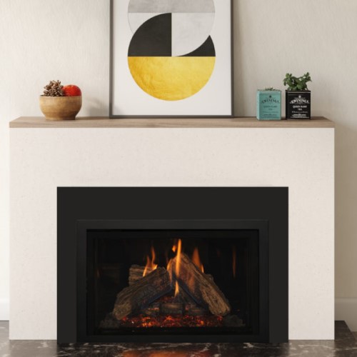CAD Drawings Kozy Heat Fireplaces Gas Insert: Nordik 29i