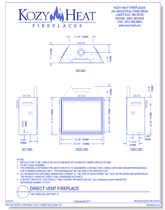 Gas Fireplace: Bayport 41