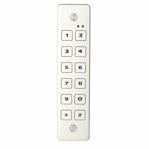 CAD Drawings Camden Door Controls CM-600 Series: Piezoelectric Keypads