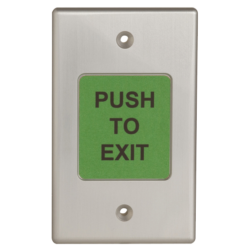 CAD Drawings Camden Door Controls CM-9700/9710: 2" Piezoelectric Push/Exit Switch