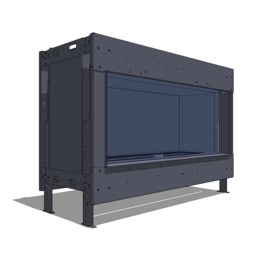 CAD Drawings BIM Models Flare Fireplaces