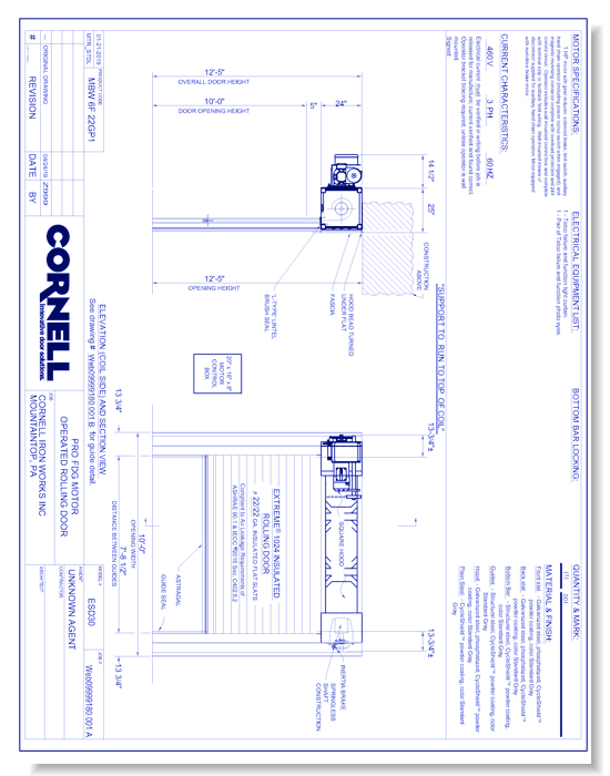 Extreme 1024 Insulated - Between Jamb - Left Hand (Part A)