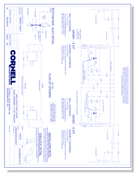 Extreme 1024 Insulated - Between Jamb - Left Hand (Part B)