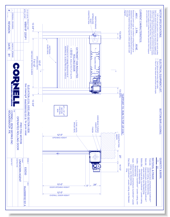 Extreme 1024 Insulated - Between Jamb - Right Hand (Part A)