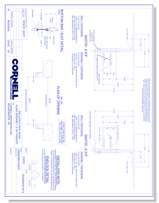 Extreme 1024 Insulated - Face of Wall - Right Hand (Part B)