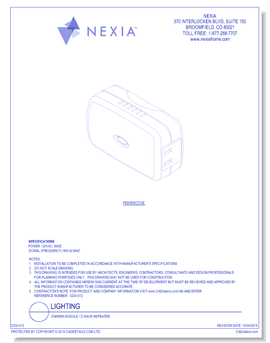 Dimmer Module / Z-Wave Repeater
