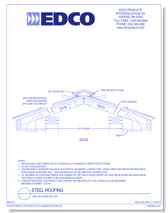 Airflow Cross Section