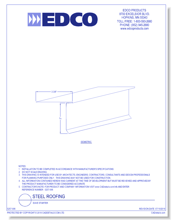 Eave Starter