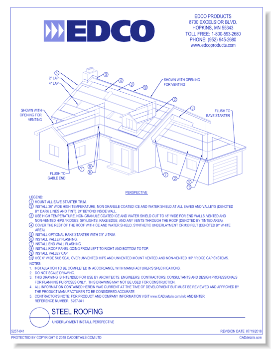 Underlayment Install Perspective