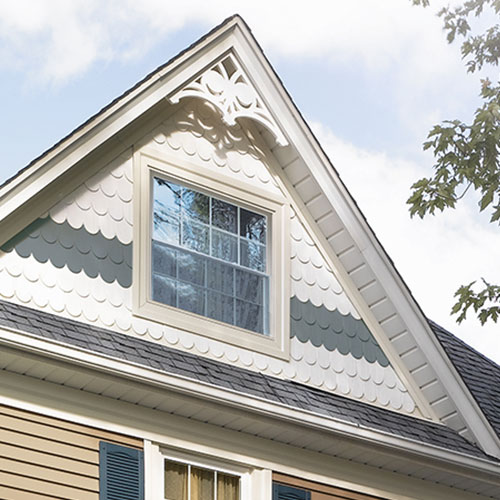 View Cedar Impressions®: Double 6 1/4" Half-Round Perfection Shingles