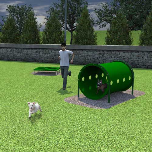 CAD Drawings BarkPark Small Dog Course, 4 Pieces (BARK-SMKIT)