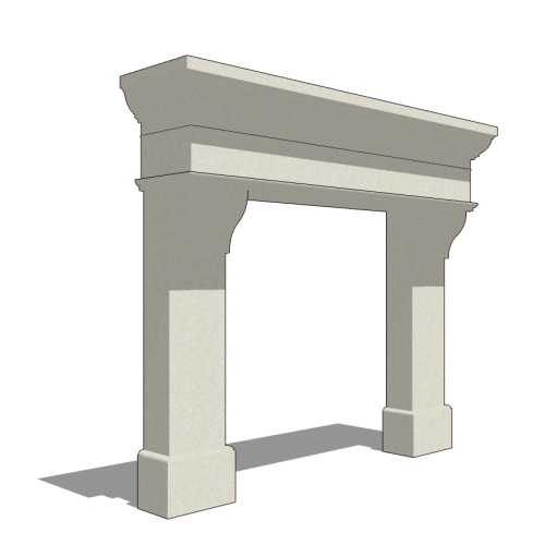 Fireplace Mantels: French Country 72 Tall Mantel