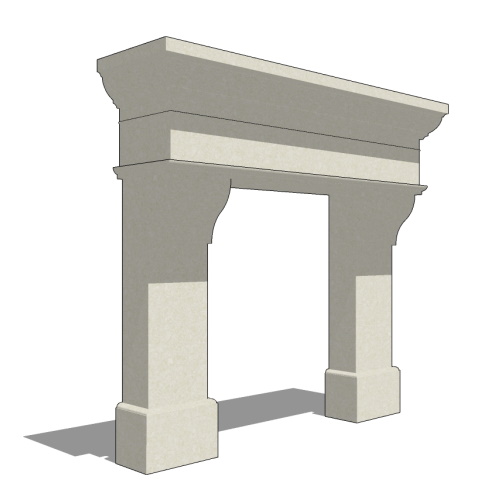 Fireplace Mantels: French Country 60 Standard Mantel 