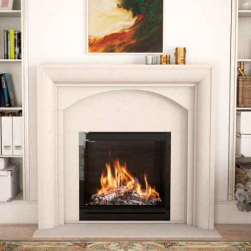 View Mantel: Margaret Concrete Surround Fireplace Mantel